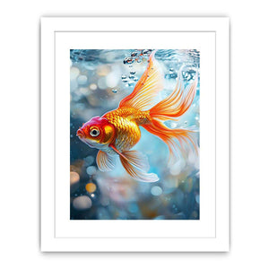 Goldfish Canvas Painting