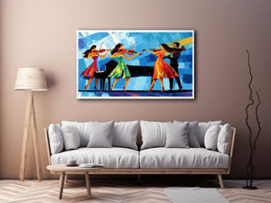 Harmonies of the Heart Canvas Painting