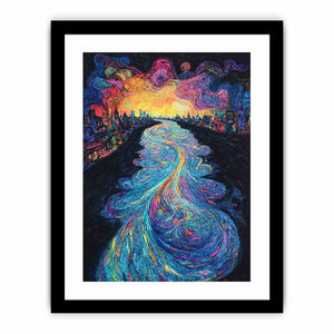 Thames river Canvas Painting