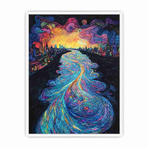 Thames river Canvas Painting