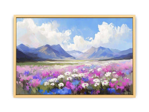 The Ethereal Garden Canvas Painting