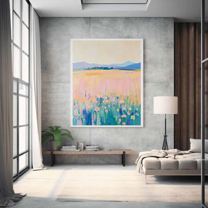 Fields of Serenity Canvas Painting