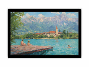 Journey of Two Canvas Painting