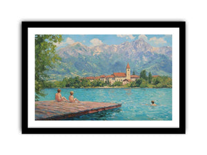 Journey of Two Canvas Painting