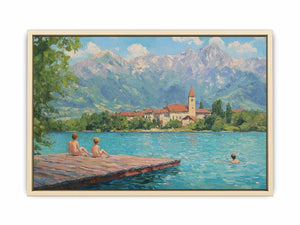 Journey of Two Canvas Painting