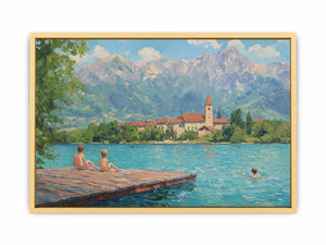 Journey of Two Canvas Painting