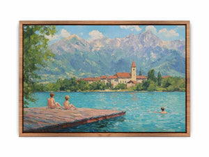 Journey of Two Canvas Painting