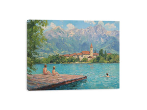 Journey of Two Canvas Painting