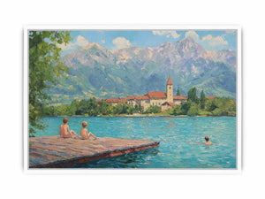 Journey of Two Canvas Painting