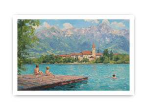 Journey of Two Canvas Painting
