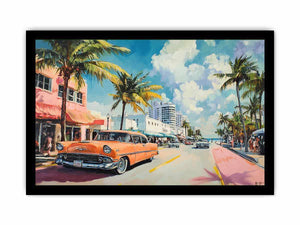 Miami Canvas Painting