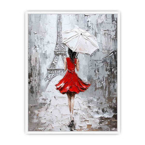 Paris Walk Canvas Painting