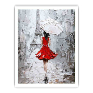 Paris Walk Canvas Painting