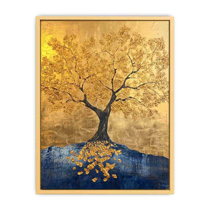 Gold Canvas Painting