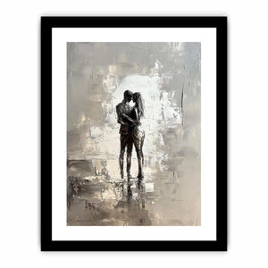 Abstract Hug Canvas Painting