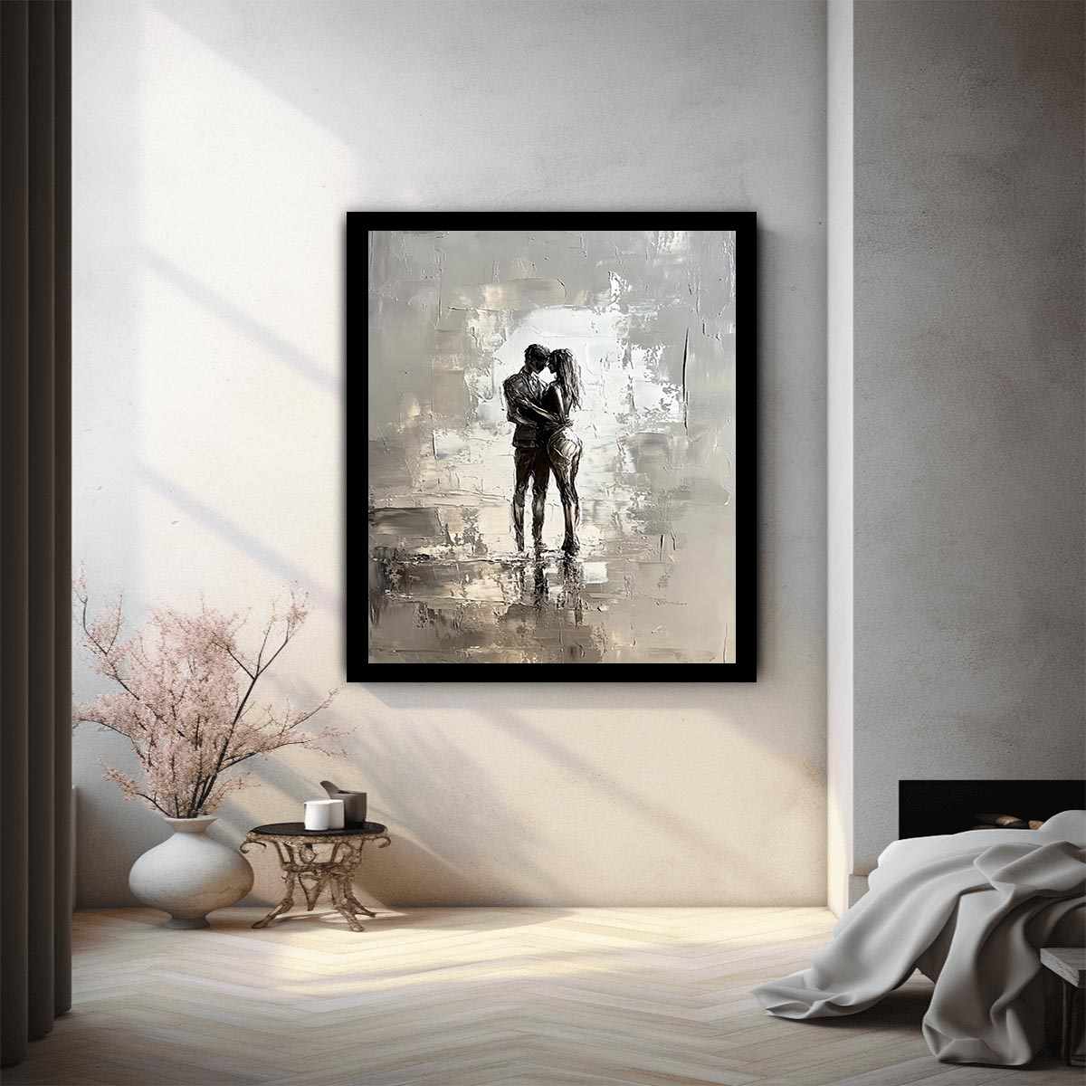 Abstract Hug Painting