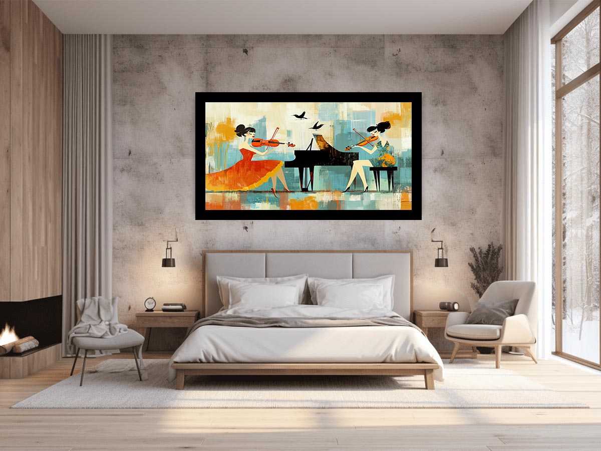Fiddle Painting