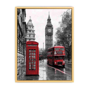 London Calling ��� Red Bus Streched canvas