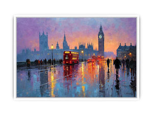 Classic London Street Framed Print
