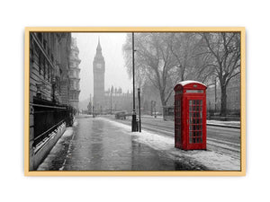 The London Booth Streched canvas