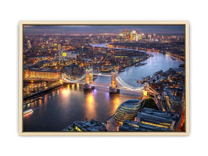 London Bridge Skyline Art Print