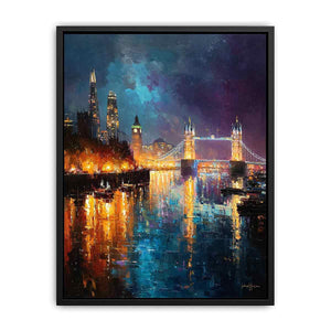 Vintage London Canvas Print