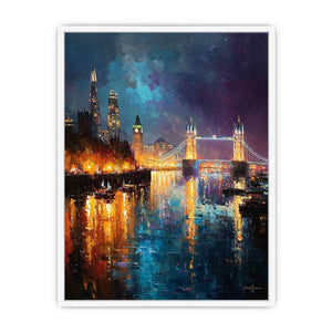 Vintage London Framed Print
