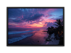 Bali Sunset Canvas Print