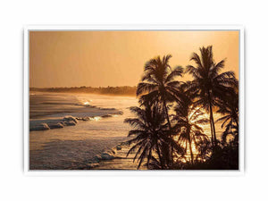 Blai Golden Sunrise Framed Print