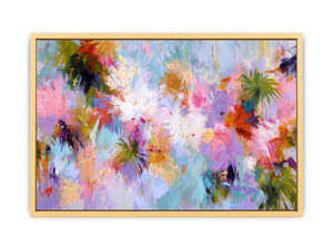 Tropical Bali Abstract Streched canvas