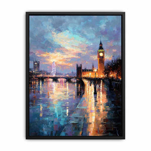 London Scene Canvas Print