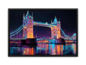 Historic London Bridge Canvas Print