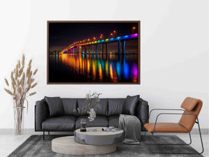 Tasman Bridge Hobart Painting