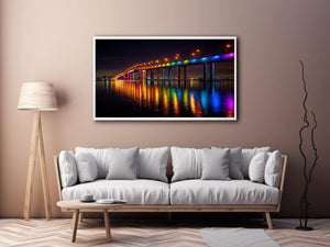 Tasman Bridge Hobart Painting