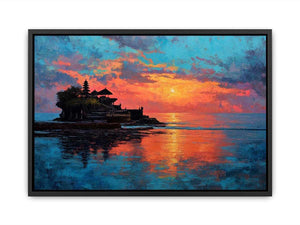 Balinese Temple Canvas Print