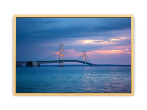 Mackinac Bridge ��� Michigan Streched canvas