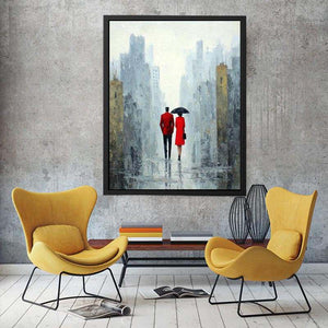 Walk the talk Canvas Print