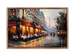 Paris Street Cafe Poster