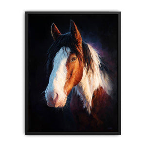 Modern Horse Art Painting Poster