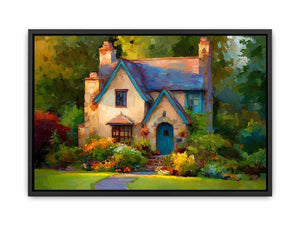Cottage Painting Poster