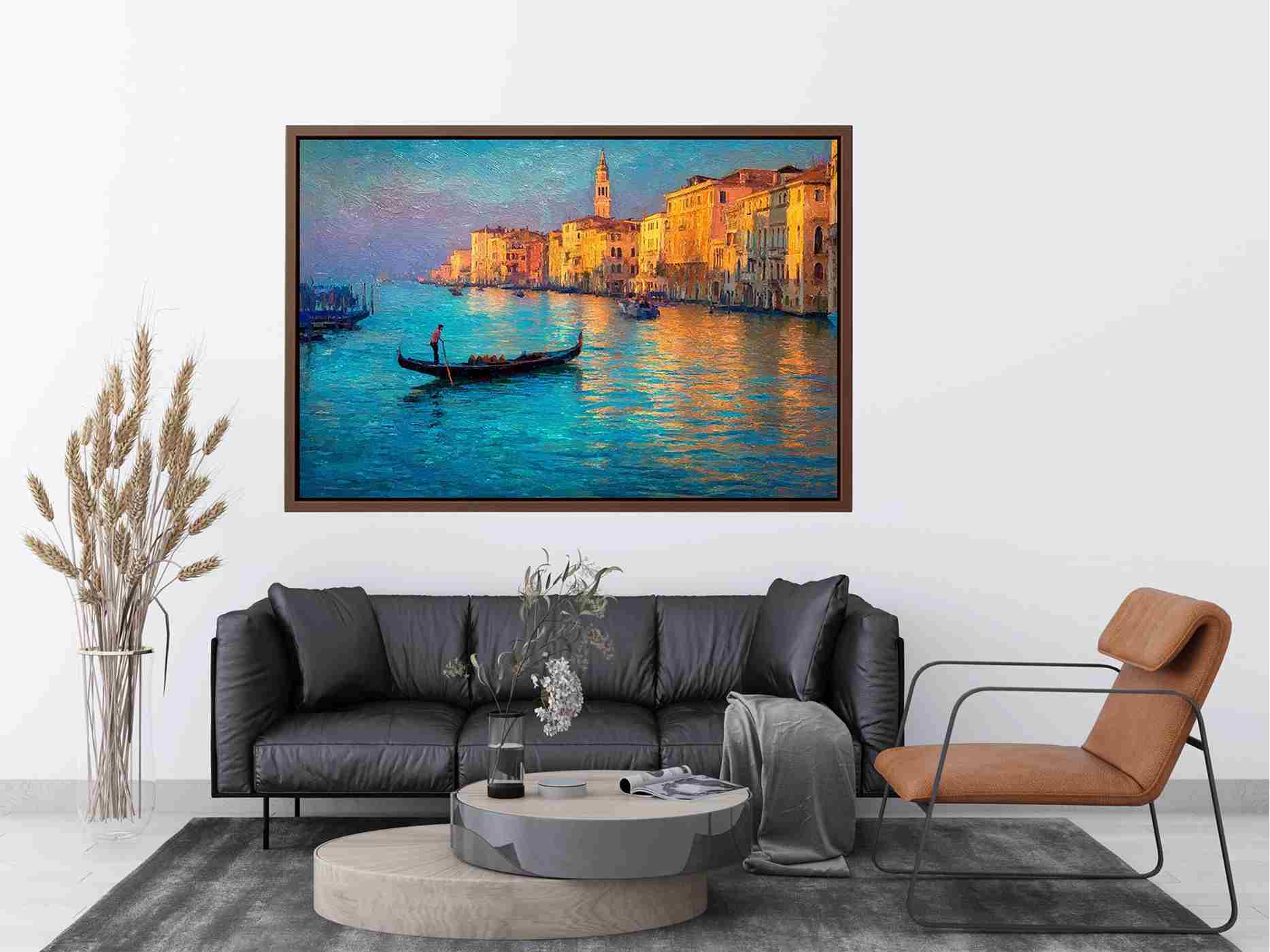Venice Gondola Painting