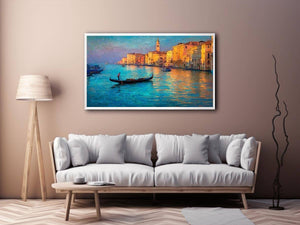 Venice Gondola Canvas Print