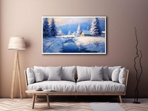Winter Landscape Canvas Print