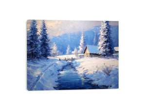 Winter Landscape Framed Print