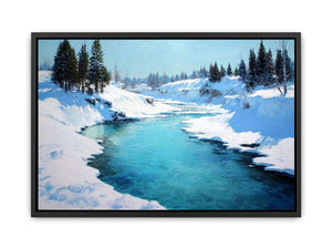 Snow River Poster
