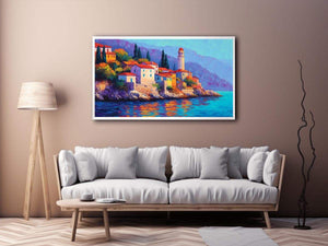 Mediterranean House Canvas Print