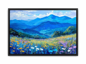 Wildflower Valley Canvas Print