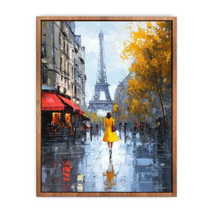Elegant Walk in Paris Poster