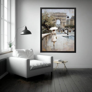 Paris Walk Painting