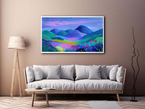 Irish landscape Canvas Print